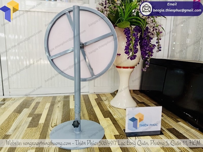 báo giá vòng quay quảng cáo để bàn