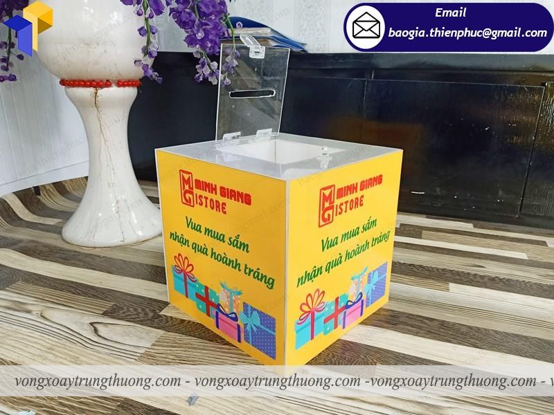 thùng phiếu trúng thưởng giá rẻ