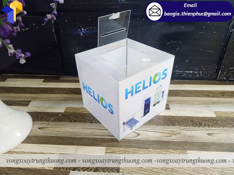 giá thùng phiếu bốc thăm trúng thưởng