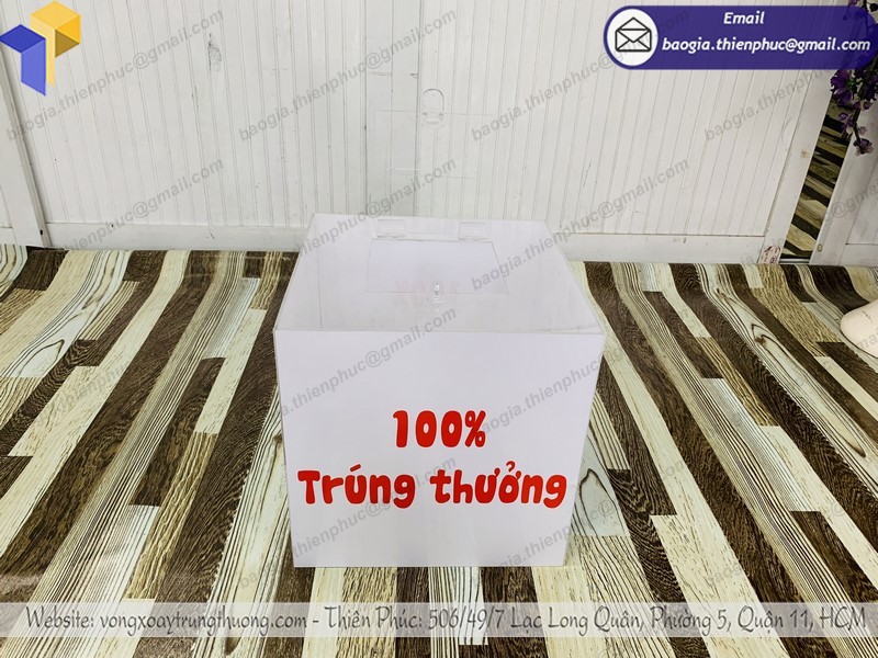 thùng bốc thăm trúng thưởng tốt