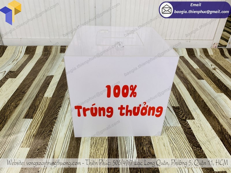 thùng bốc thăm trúng thưởng