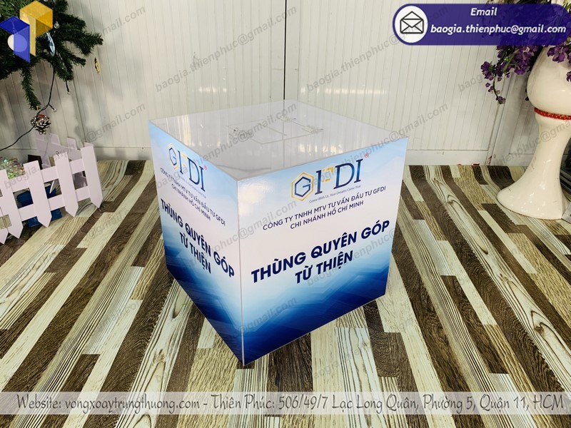 thùng phiếu bốc thăm rẻ