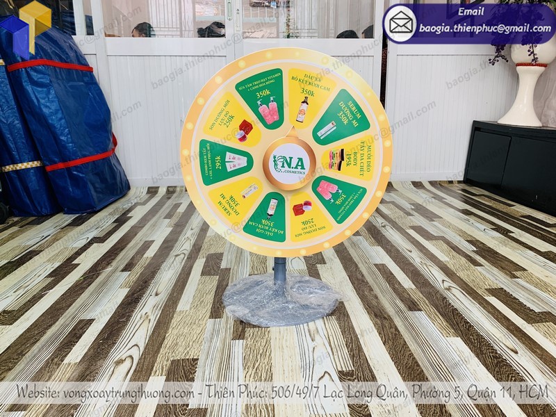 vòng quay để bàn mini tphcm