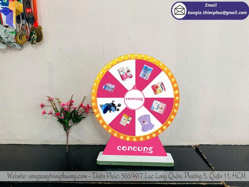 vòng quay mini để bàn